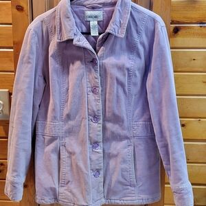 Chico's Purple Utility Jacket for Women